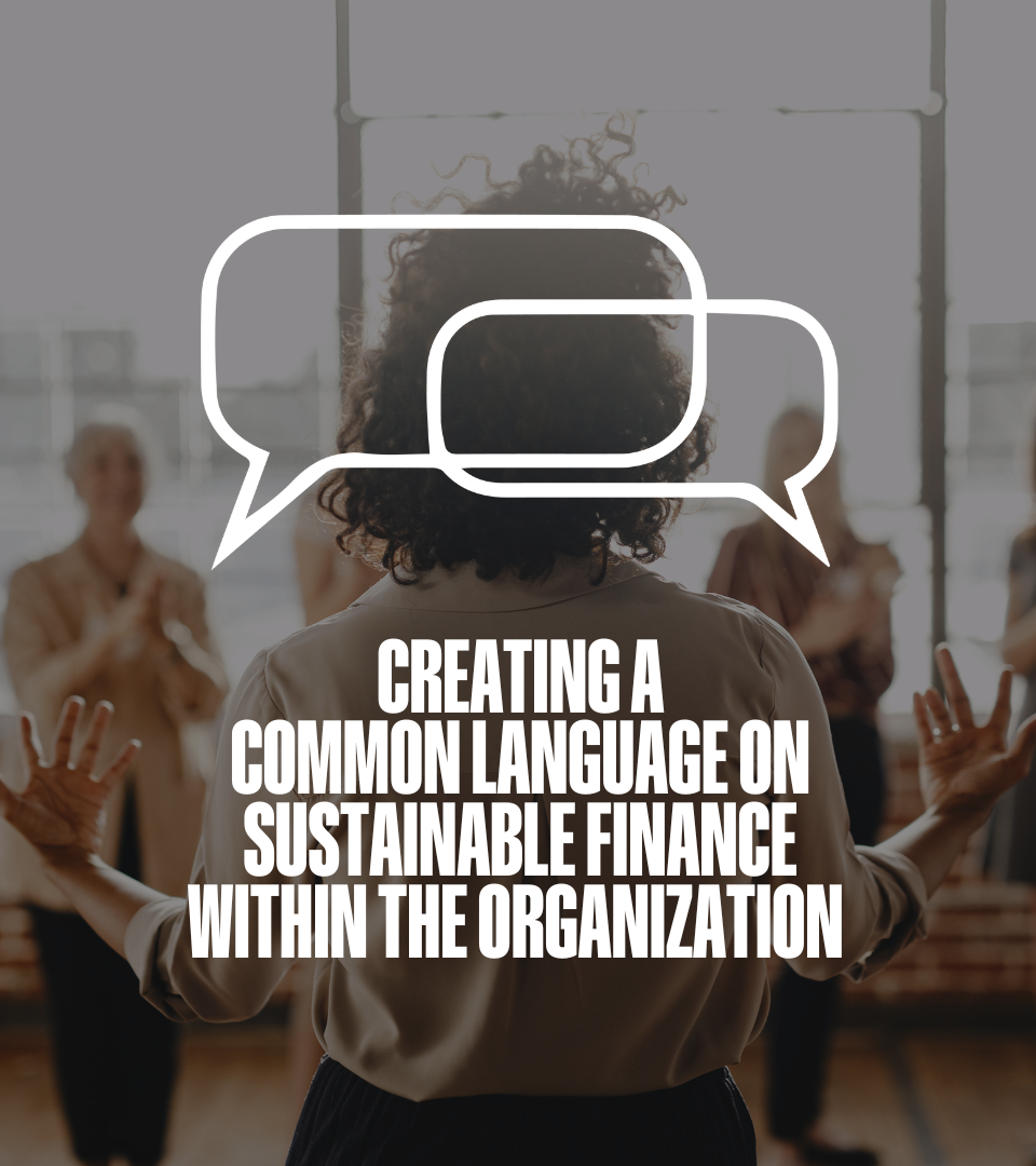 Creating a Common Language On Sustainable Finance Within the Organization